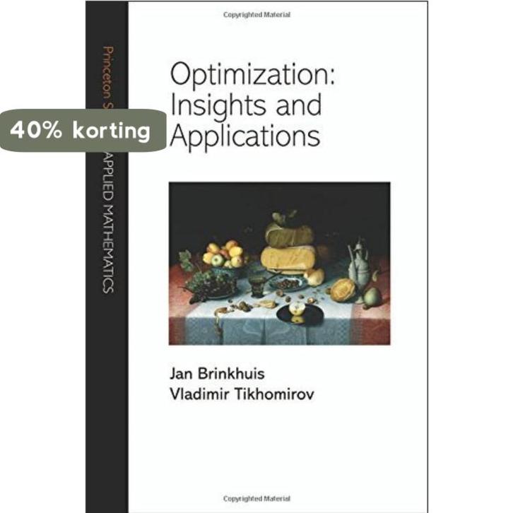 Optimization - Insights and Applications 9780691102870, Boeken, Taal | Engels, Gelezen, Verzenden