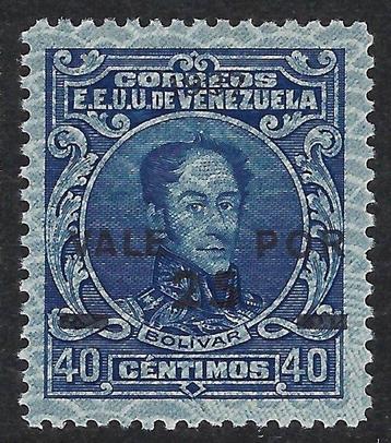 Venezuela 1937 - Bolivar met overschrijving 25c - Yver