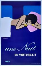 Bernard Villemot - Une Nuit SNCF - Jaren 1970, Antiquités & Art