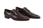 STEFANO RICCI RRP 5500€ Exclusive Alligator Oxford Shoes –
