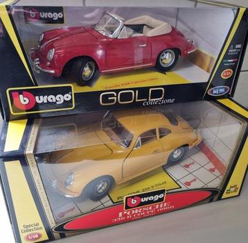 Bburago 1:18 - 2 - Voiture miniature - Porsche 356B - 356B beschikbaar voor biedingen