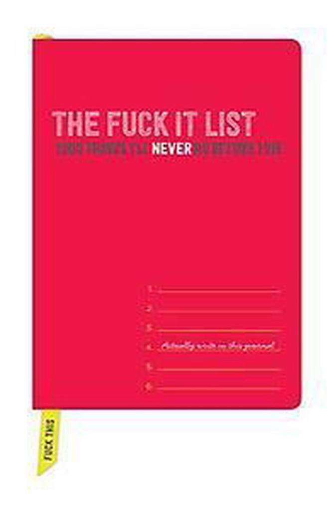 Knock Knock the Fuck it List Journal 9781601065827, Boeken, Taal | Engels, Gelezen, Verzenden