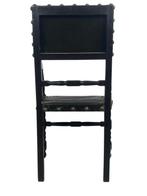 Fauteuil - Hout, Leder