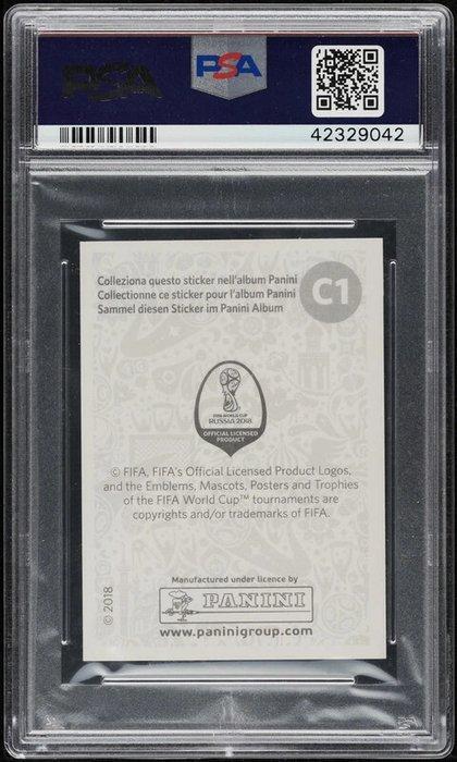 2018 Panini WC Mexico 70 Pelé #C1 Gesigneerde kaart - PSA 9, Verzamelen, Stickers
