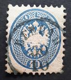 Levant (Oostenrijks postkantoor)  - 10 sous V-uitgave, Postzegels en Munten, Postzegels | Europa | Oostenrijk, Gestempeld