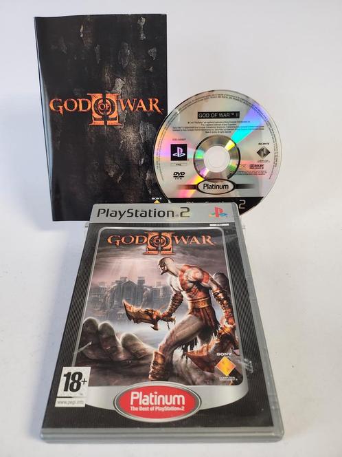 God of War II Platinum Edition Playstation 2, Games en Spelcomputers, Games | Sony PlayStation 2, Zo goed als nieuw, Ophalen of Verzenden