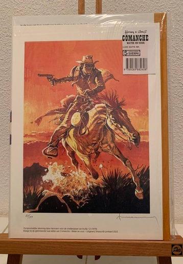 Comanche 4 - Water en vuur - Luxe hardcover met linnen rug - beschikbaar voor biedingen
