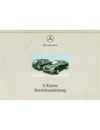 2000 MERCEDES BENZ E KLASSE HARDCOVER INSTRUCTIEBOEKJE, Autos : Divers, Modes d'emploi & Notices d'utilisation