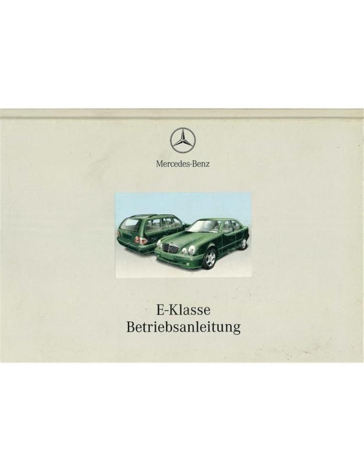 2000 MERCEDES BENZ E KLASSE HARDCOVER INSTRUCTIEBOEKJE, Auto diversen, Handleidingen en Instructieboekjes