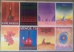 Jean-Michel Folon - 8 X posters 1977, Antiek en Kunst