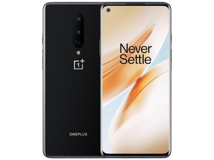 OnePlus 8 - Smartphone - 8GB RAM - 128GB - Zwart, Huis en Inrichting, Woonaccessoires | Overige, Zo goed als nieuw, Verzenden