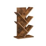 Boom Boekenkast Wit/Bruin | OP = OP | Design Meubel -40%, Verzenden, Nieuw, Met plank(en)