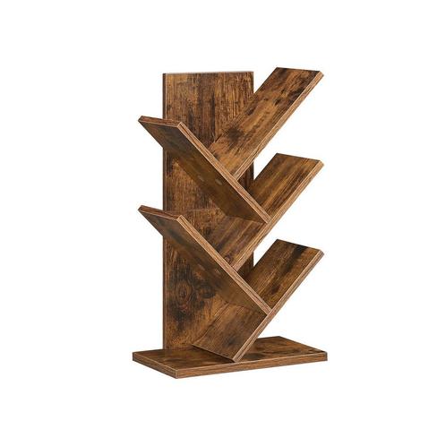 Boom Boekenkast Wit/Bruin | OP = OP | Design Meubel -40%, Huis en Inrichting, Kasten | Boekenkasten, Met plank(en), Nieuw, Verzenden