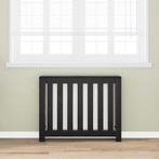 vidaXL Radiator Cover Zwart Eiken 104 x 20 x 82 cm Bewerkt, Verzenden, Nieuw