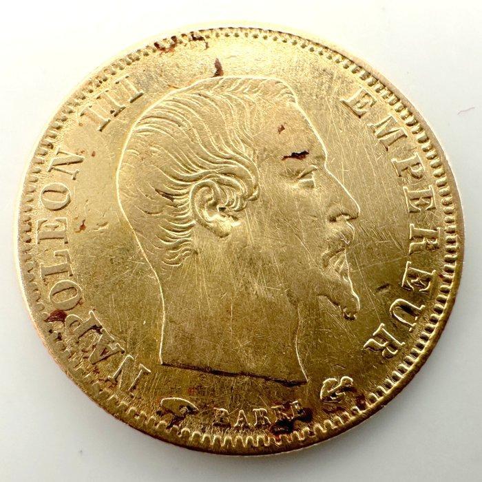 Frankrijk. Napoléon III. 5 Francs 1858-A, Paris (Zonder, Postzegels en Munten, Munten | Europa | Euromunten