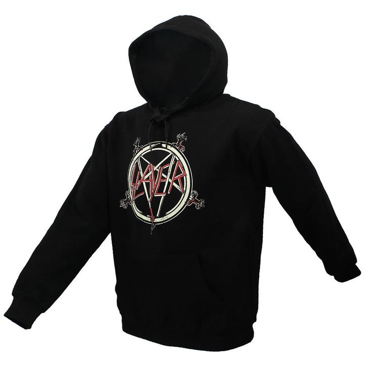 Slayer Pentagram Hoodie Trui - Officiële Merchandise, Kleding | Heren, Truien en Vesten