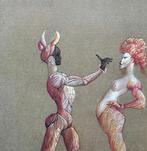 Leonor Fini (1907-1996) - Interdiction 1980