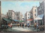 Giulio Apicella (1942) - Mercato, Antiek en Kunst, Kunst | Schilderijen | Klassiek