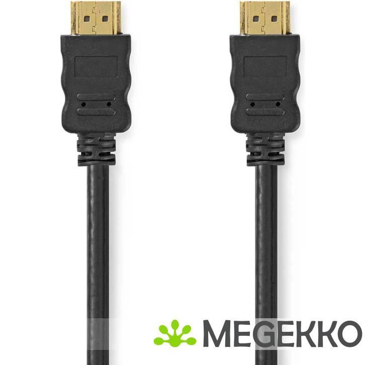 Nedis High Speed HDMI-Kabel met Ethernet HDMI-HDMI 4K@60Hz, Computers en Software, Overige Computers en Software, Nieuw, Verzenden