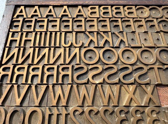 Blocs dimpression - Pays-Bas - Un alphabet complet de, Antiquités & Art, Art | Objets design