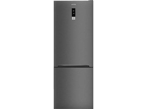 SMEG -  Koel-vriescombinatie D  - Zwart, Elektronische apparatuur, Koelkasten en IJskasten, 200 liter of meer, Nieuw, Met aparte vriezer