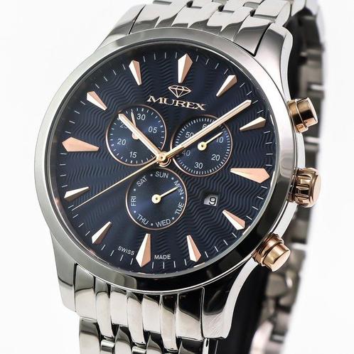 Murex - Swiss Chronograph - MUC595-SR-9 - Sans Prix de, Handtassen en Accessoires, Horloges | Heren