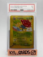 Pokémon - 6 Graded card - Vileplume, Scyther, Golem,