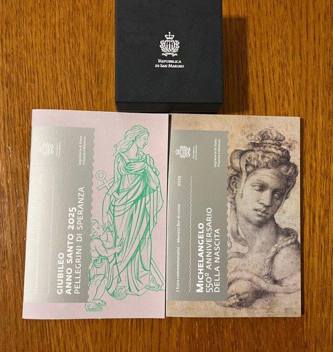 San Marino. 2 Euro 2025, Postzegels en Munten, Munten | Europa | Euromunten