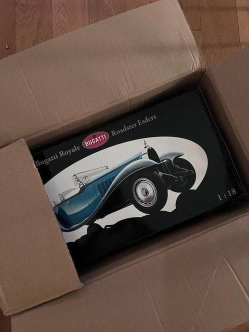 Bauer 1:18 - Model sportwagen - Bugatti Royale Roadster, Hobby en Vrije tijd, Modelauto's | 1:5 tot 1:12