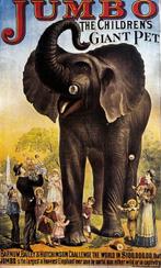 Circus - Jumbo – The Children’s Giant Pet – Barnum, Bailey &