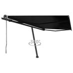 vidaXL Auvent automatique sur pied 450x350 cm Anthracite, Verzenden, Neuf