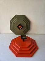 Set kapstokhaken - Polyurethaan - Twee grote achthoekige