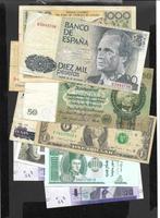 Wereld. - 13 banknotes - various dates  (Zonder