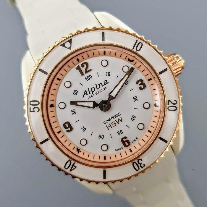 Alpina - Comtesse Horological Smartwatch - AL-281WY3V4 -, Handtassen en Accessoires, Horloges | Heren