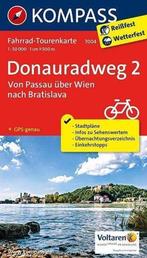 Kompass FK7004 Donauradweg 2, Von Passau über Wien nach, Livres, Verzenden