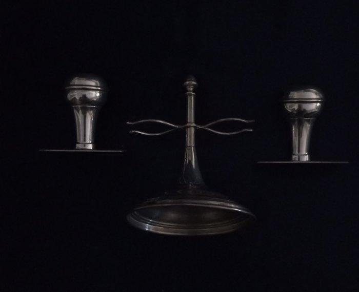 Bureauset (3) - .800 zilver, Antiek en Kunst, Antiek | Zilver en Goud