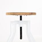 Draaibare pianokruk | In hoogte verstelbaar | Wit, Verzenden, In hoogte verstelbaar, 60 tot 90 cm, Nieuw