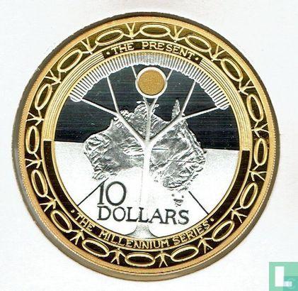 Australië 10 dollars 2000 (PROOF) Millennium - The Present, Timbres & Monnaies, Monnaies | Océanie, Envoi
