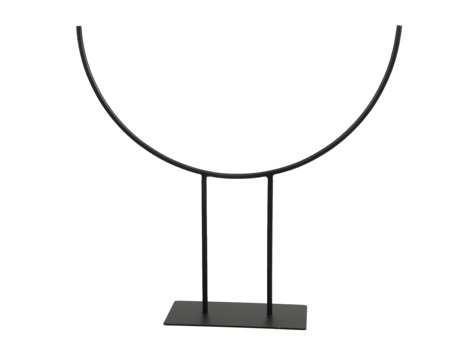 Metalen boog deco stand zwart 35*8*33 cm op voet, Hobby & Loisirs créatifs, Bricolage
