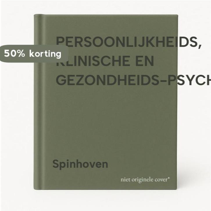 PERSOONLIJKHEIDS, KLINISCHE EN GEZONDHEIDS-PSYCHOLOGIE, Boeken, Taal | Engels, Gelezen, Verzenden