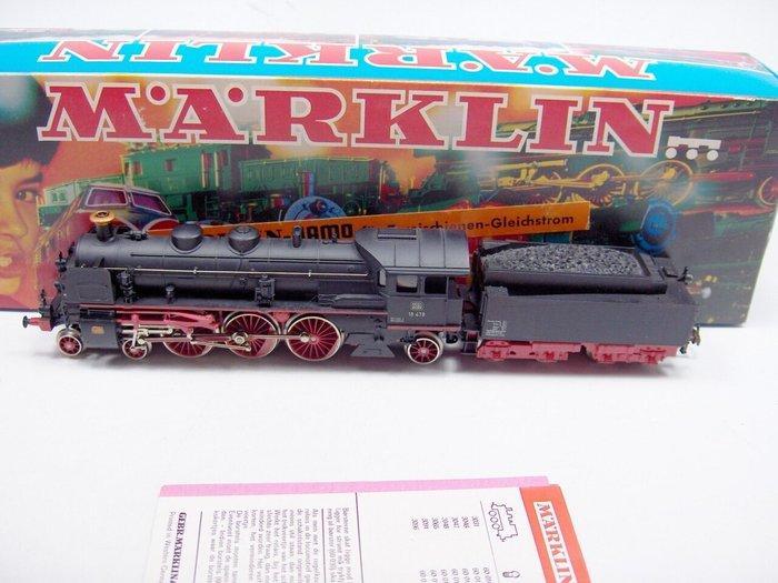 Märklin/Hamo H0 - 8391 - Stoomlocomotief met tender (1) -, Hobby en Vrije tijd, Modeltreinen | H0