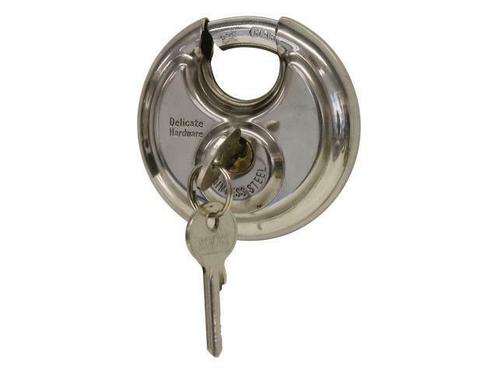 Discusslot RVS Blister 70mm, Doe-het-zelf en Bouw, Hang- en Sluitwerk, Ophalen of Verzenden