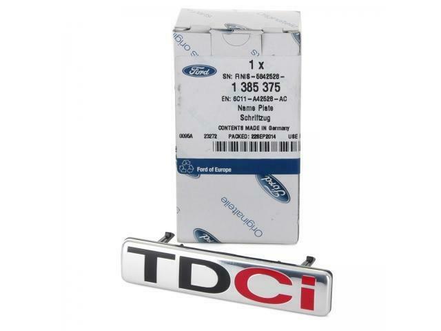 ORIGINAL Ford Emblem logo achterklep '' TDCi '' doorgang 06-, Auto-onderdelen, Klein materiaal, Ophalen of Verzenden