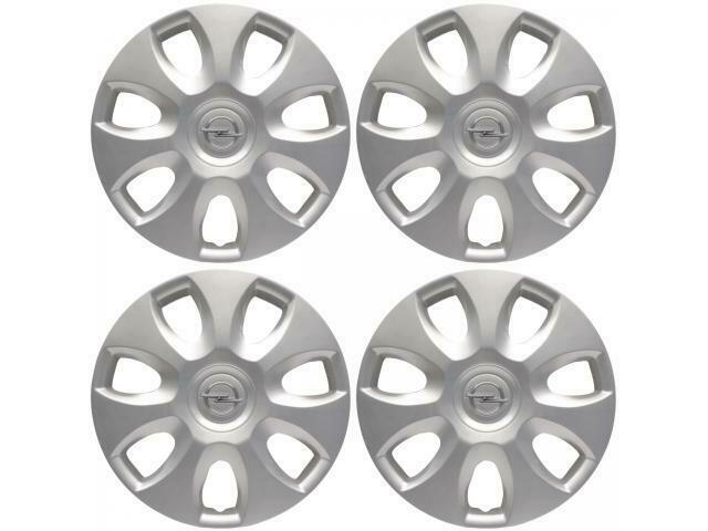 ORIGINELE GM Opel naafdoppen wielbeschermerset ZILVER 15 inc, Auto-onderdelen, Banden en Velgen, Ophalen of Verzenden