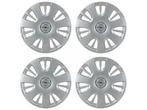 4x ORIGINELE GM Opel wielkap wielkap ZILVER 15 inch CORSA D, Ophalen of Verzenden