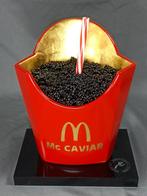 XTC Artist - Mc Caviar 19cm Red gold and red straw, Antiek en Kunst, Kunst | Schilderijen | Modern