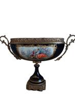 Sevres, In style of - Beker op een voet - Porselein, Brons -