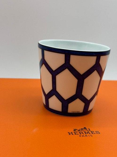 Hermès - Limoges - Assiette - Bleus d’Ailleurs - Porcelaine, Antiek en Kunst, Antiek | Meubels | Tafels