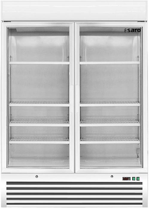 SARO Vrieskast met ventilator koeling 2 glasdeuren - D 920 -, Zakelijke goederen, Horeca | Keukenapparatuur, Koelen en Vriezen