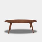 Tafel Ovaal Eikenhout  Hout Onderstel  220x110, Huis en Inrichting, Nieuw